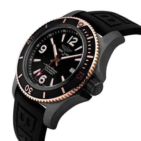 breitling ocean black|superocean automatic 46 black steel.